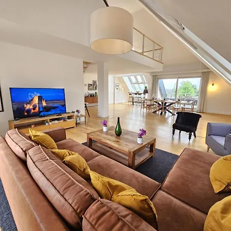 Lägenhet Luxurious 3br Penthouse W Terrace&parking Luxemburg